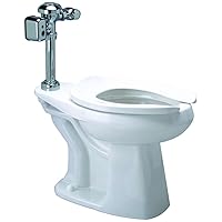 Z.WC3.AS Zurn One Sensor Floor Mounted ADA Height Toilet System with 1.1 GPF Battery Powered Flush Valve