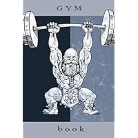 GYM Book: Pocket log for every day. Stylish, minimalist and easy-to-use fitness log book