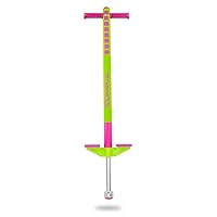 Flybar Maverick Pogo Stick for Kids Ages 5+, 40 to 80 Pounds, Perfect for Beginners, Easy Grip Handles, Anti-Slip Pegs, Outdoor Toys for Boys, Jumper Toys for Girls, Outside Toys for Kids