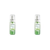 Purifying Neem Foaming Face Wash with Neem and Turmeric for Oily Skin, 5.07 oz (150 ml) (Pack of 2)