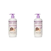 Little Twig 2-in-1 Baby Wash, Hypoallergenic Body Wash with Organic Ingredients, Baby Bath Essentials, Calming Lavender, 17 fl. oz. (Pack of 2)