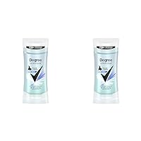 Degree Antiperspirant for Women Protects from Deodorant Stains Pure Clean Deodorant for Women 2.6 oz (Pack of 2)
