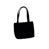 Solid Color Square Top-handle Bags PU Velvet Bag Small Handbag Female Hand Bags Storage Bags