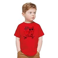 Baffle Funny Skate Toddler Shirt, SK8 OR DIE Kitty, Skate or Die, Skateboard, Unisex Toddler Tee, Youth, Short Sleeve T-Shirt