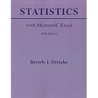 Statistics with Microsoft Excel Statistics with Microsoft Excel Paperback