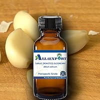 Pure Garlic (Roasted) OLEORESINS (Allium sativum) Premium and Natural Quality Oil (A4E_OLE_0026, 05 ML)