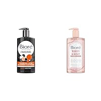 Charcoal Acne Cleanser and Rose Quartz Purifying Cleanser Bundle, 6.77 Ounce Each