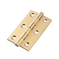 4Pack Solid Brass Cabinet Hinges Kitchen Cupboard Door Butt Hinges Furniture Hardware Lot 3inch (4,3