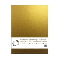 Gold Foiled Heavyweight Cardstock 9