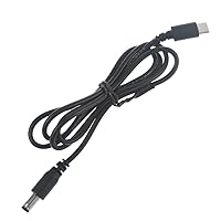 2m USB C Type C PD to 9V 12V 15V 20V 5.5x2.1mm Power Supply Cable for Wireless Router Laptop LED Speaker CCTV Camera USB C Cable to USB C