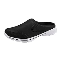 Breathable Mesh Casual Shoes - Lightweight Half Slippers for Men