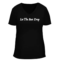 Let The Beet Drop - Women's Soft & Comfortable Deep V-Neck T-Shirt