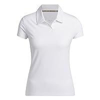 adidas Women's Go-to Heathered Golf Polo Shirt