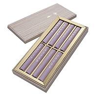 Awaji Baikaundo Incense for Gifts, Pure Sweet Tea Incense, 8 bundles, Paulownia Box, #13 ns Personalized Incense Gift, Sympathy, Memorial Service, High Class Incense, Offering, Mourning Visit