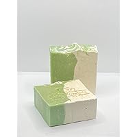 Creation Essential's - Cucumber Mint Organic Handmade (5oz) Soap Bar with Avocado Oil a Soap Bar with a Perfect Solution Hydrates Your Skin