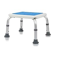 Adjustable Shower Stool for Indoor Shower, Bathtub Tool-Less Assembly Shower Seat, Shower Bath Chair for The Elderly, Disabled and Injured