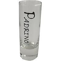 Padrino Shot Glass (Blk/Silv)