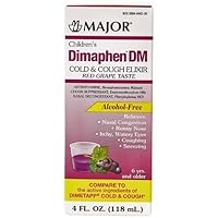 Dimaphen DM Children's Cold and Cough, 8-ounce (Pack of 2) *Compare to the Active Ingredients of Children's Cold & Cough and Save*
