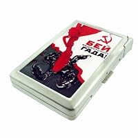 Smash Vile Fascist Russian Wwii Double-Sided Cigarette Case with lighter, ID Holder, and Wallet D-149