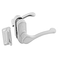 National Hardware N262-196 V1320 Lever Latch in White,1-3/4