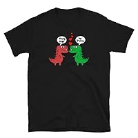 Funny T-Rex Hug Me Im Trying Cool Valentine's Day Gift for Her for Him T-Shirt
