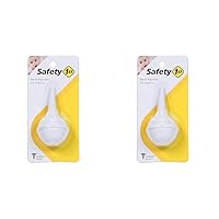 Safety 1st Newborn Nasal Aspirator, White, One Size (Pack of 2)