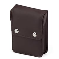 Poker Synthetic Leather Card Case - Fits Any Standard Deck of Playing Cards