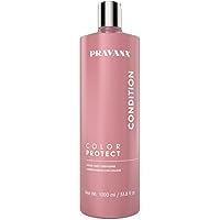 Pravana Color Protect Color Care Conditioner | Maintains Vibrant Color & Prevents Fading | For Color-Treated Hair | Enriched to Improve Manageability & Strength