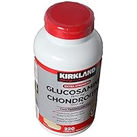 Kir-kland-Signature Extra Strength Glucosamine 1500mg/Chondroitin 1200mg Sulfate - Sulfate - 220 Tabletss Supports Nourishing The Joint, Keeping The Joint Healthy (Pack of 1)
