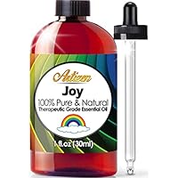 Joy Blend Essential Oil (100% Pure & Natural - Undiluted) Therapeutic Grade - Huge 1oz Bottle - Perfect for Aromatherapy, Relaxation, Skin Therapy & More!