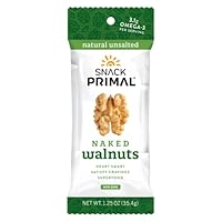 Snack Primal - Naked Natural-Unsalted Walnut Snack Packs