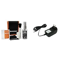 Celestron Lens Cleaning Kit and Celestron 18778 AC Adapter (Black)