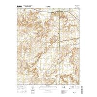 Ady, Texas topo map by East View Geospatial, 1:24:000, 7.5 x 7.5 minutes, US Topo, 22.8” x 29”