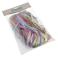 Mixed Ribbon Bag 50 metres Pastel Colours - per Pack