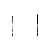 Rimmel Scandaleyes Waterproof Gel Eye Liner Pencil, Black, 1 Count