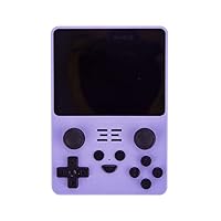 Powkiddy RGB20S Custom Purple Handheld Game Console with 15000 Games, 64G 3.5 Inch Retro Portable Video Game Console