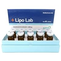 +LipoLabMAX Cellulite & Fat Dissolver (10 vials x 10mL) | Target & Remove Stubborn Fat & Cellulite | Increase Collagen & Elastin to Prevent Wrinkles and Sagging | No Accessories Included