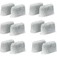 12 Charcoal Water filters Replacement For Cuisinart Coffee Part DCC-RWF