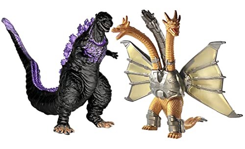 TwCare Set of 2 Mecha Godzilla Earth MechaGodzilla Kiryu Toys, Kaiju  Universe Action Figures King of The Monsters Movable Joints Movie Series  Soft Vinyl, Travel Bag