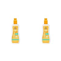 Australian Gold Spray Gel Sunscreen Moisturize Hydrate Skin, Broad Spectrum, Water Resistant, NonGreasyc, Oxybenzone Free, Cruelty Free, SPF 30, Coconut, 8 Ounce (A70892) (Pack of 2)