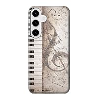 R3390 Music Note Case Cover for Samsung Galaxy S24 Plus