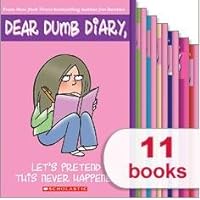 Dear Dumb Diary Series...complete Collection of Volumes 1-11 (Let's Pretend This Never Happened; My Pants Are Haunted!; Am I the Princess or the Frog?; Never Do Anything, Ever; Can Adults Become Human?; The Problem With Here Is That It's Where I'm From; Never Underestimate Your Dumbness; It's Not My Fault I Know Everything; That's What Friends Are For; and The Worst Things in Life Are Also Free; Okay, So Maybe I Do Have Superpowers)