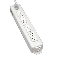 Tripp Lite 9 Outlet Home & Office Power Strip, 15ft Cord with 5-15P Plug (TLM915NC)