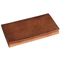 4th Generation Leather Pipe Tobacco Pouch ~ Choose Your Style (Brown Rollup)