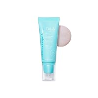 TULA Skin Care Face Filter Blurring and Moisturizing Primer - Luna, Evens the Appearance of Skin Tone & Redness, Hydrates & Improves Makeup Wear, 1fl oz TULA Skin Care Face Filter Blurring and Moisturizing Primer - Luna, Evens the Appearance of Skin Tone & Redness, Hydrates & Improves Makeup Wear, 1fl oz