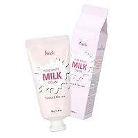 Prreti Pure White Milk Cream Tone Up & Skin Care 50g/ 1.76oz. Made In Korea