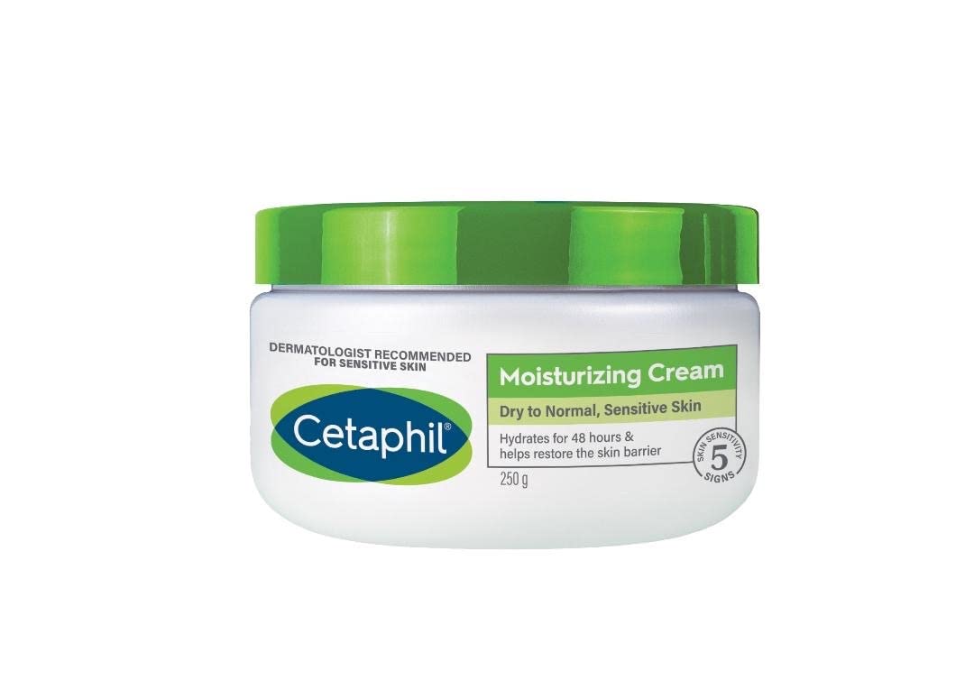 Cetaphil Body Moisturizer, Hydrating Moisturizing Cream for Dry to Very Dry, Sensitive Skin, NEW 8.8 oz, Fragrance Free, Non-Comedogenic, Non-Greasy