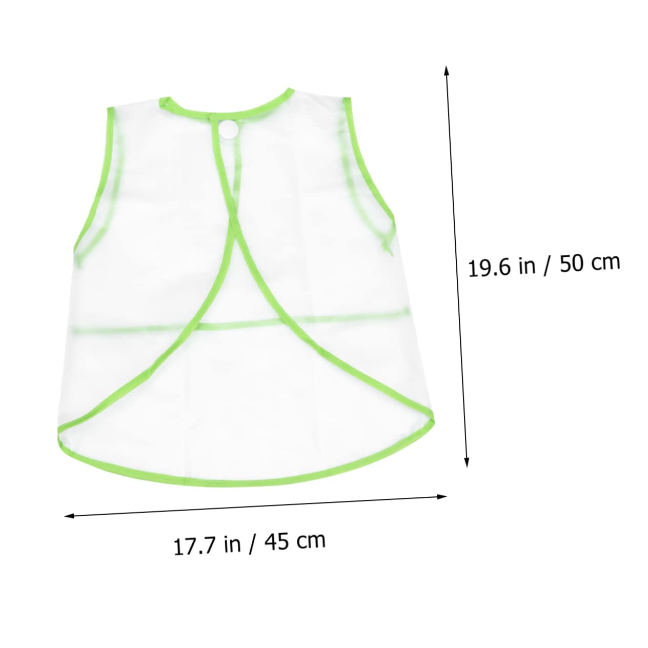 ERINGOGO 1pc Painting Apron Toddler Paint Water Proof Apron Sleeve Apron Artist Smock Kids Painting Coat Cover Drawing Smock Painting Smock Kid Art Smock Work Clothes Baby Gown Sleeveless