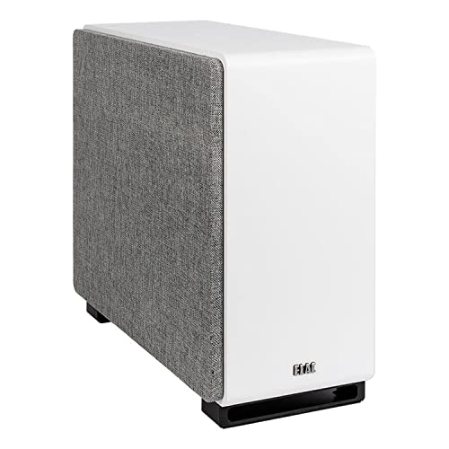 ELAC SUB2020 Muro Powered Subwoofer in White