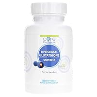 Liposomal Glutathione by Core Med Science - 500mg - 60 Softgels - Setria® - Antioxidant Supplement - Made in USA
